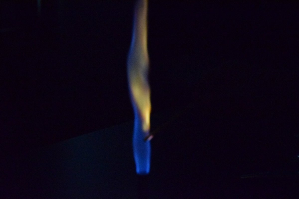 We kicked off our study of the quantum model of the atom with flame tests over Zoom today. I also took some cool shots with my DSLR camera. #D155inspire #chemchat #chemed
