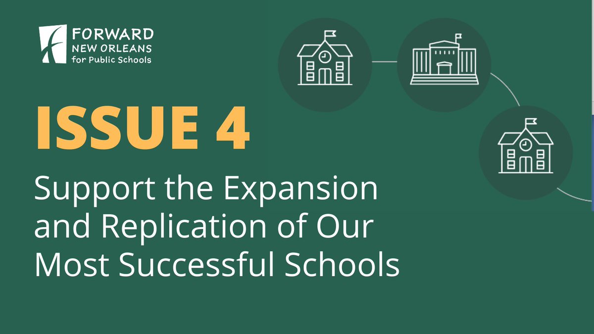 FNOforPS's tweet photo. Increasing the number of high-quality seats available for New Orleans’ public school children and having high-quality options with geographic diversity is paramount. 

Learn more about this platform issue and the others at https://t.co/osVgizWnlc. #NOLAed https://t.co/Y3iaPvN1vw