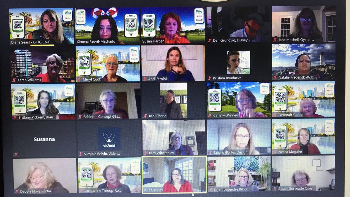 We couldn’t go to @WaltDisneyWorld for the @GofortheGreens conference this year. Stuck to virtual for our networking reception, so I just had to do something to represent #Epcot #Canada and #WaltDisneyWorld. Representing with #Canadian #MickeyEars! @CanCGMiami @CGMiamiHarper