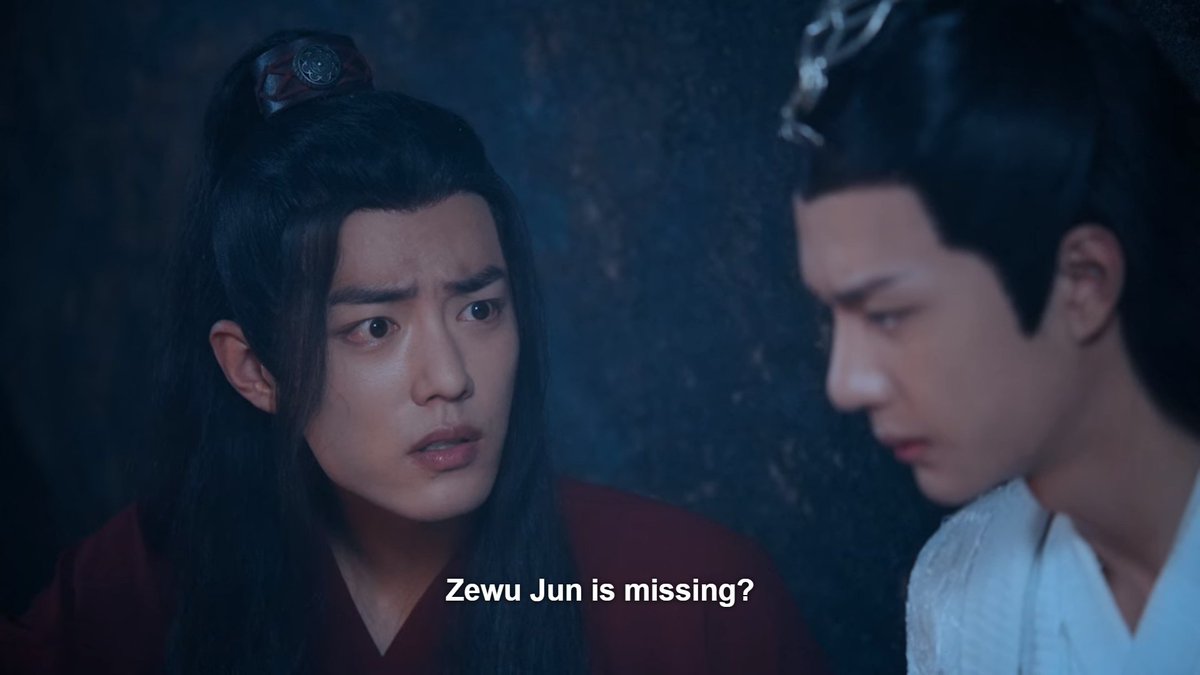 Yes, Wei Wuxian, we are all very very worried about Lan Wangji's brother and hope to see him again soon