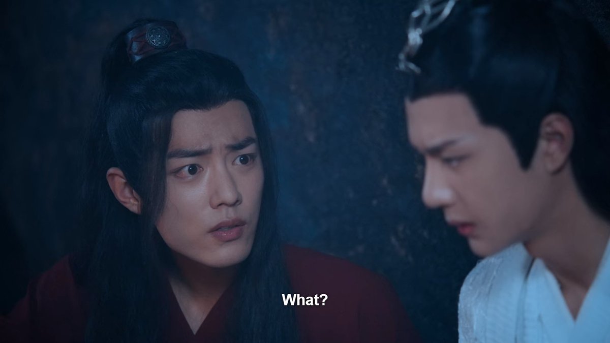 If Wei Wuxian murders the entire Wen clan (because what does he do that is so evil? Is that it??) because Lan Wangji is crying, I don't think it is an over reaction because LOOK