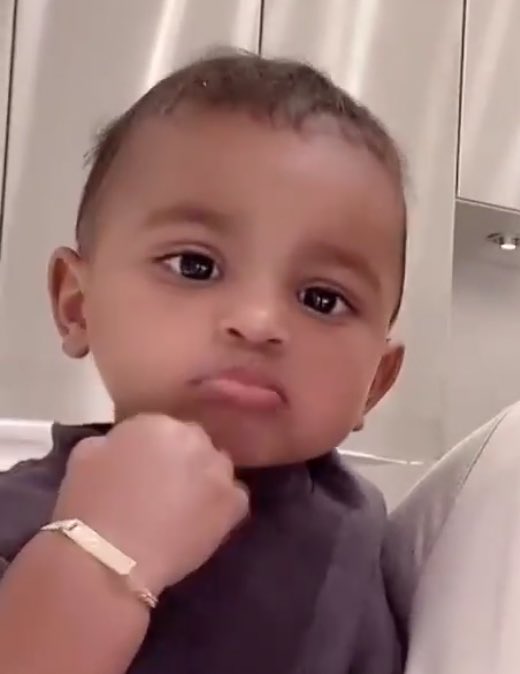 baby Saint and Psalm 🥺