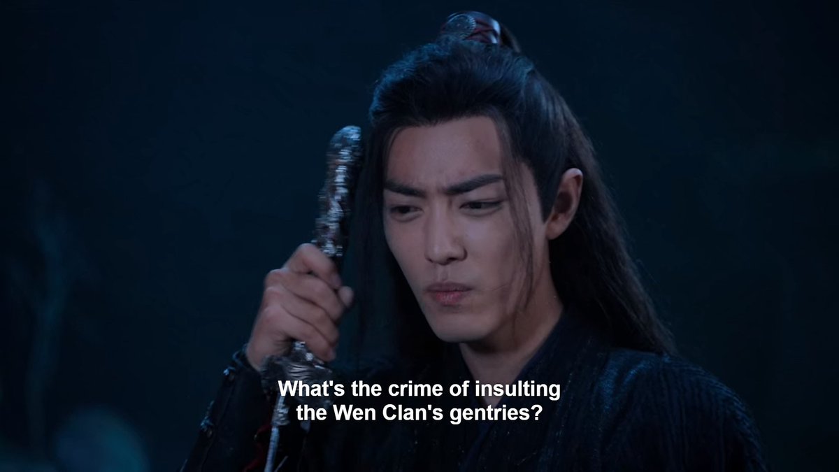 Is it just me or is Murderous Wei Wuxian kinda hot like fire?