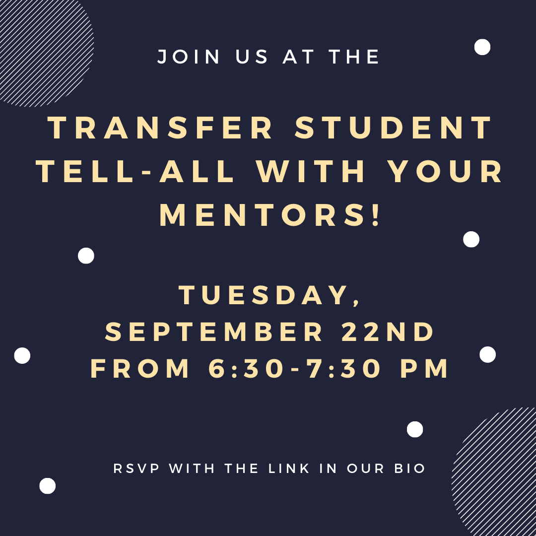 TransitionToBU's tweet image. Transfers! Come on over to our Transfer Tell All tonight! RSVP here: docs.google.com/forms/d/e/1FAI…