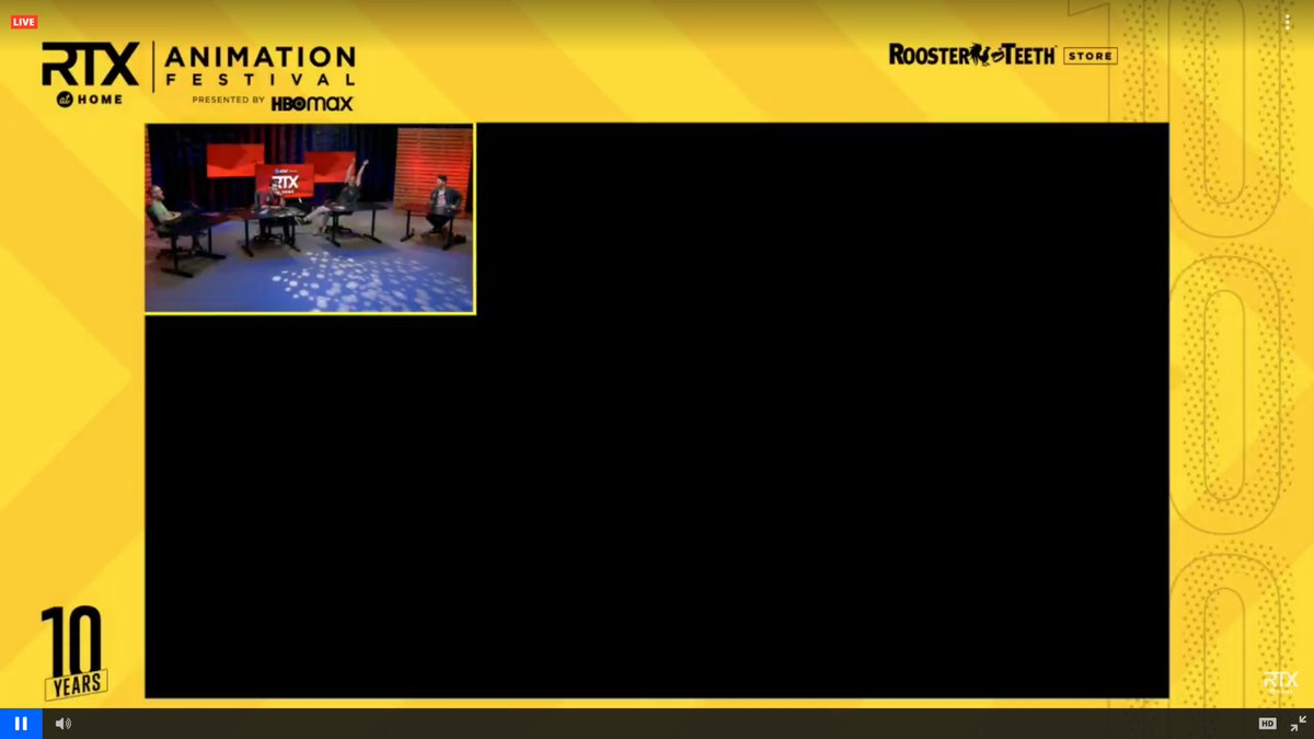 OfficialDStarr's tweet photo. The #BackwardzCompatible panel was so fun & hilarious! GG's & Thank you @KyleTaylor416, @TheMilesLuna, @Cole_Gallian, @ScrewAttackSam, & #RTBroadcast SO MUCH for the #RTXatHome stream today! https://t.co/rb4z2Mr2FV