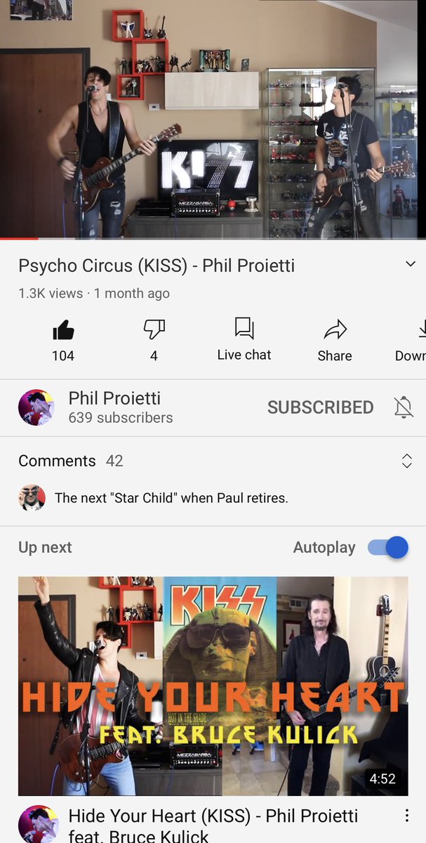 IScottDavenport's tweet photo. @adalive2 @kiss @PaulStanleyLive @Phil_Proietti @YouTube Right? If @PaulStanleyLive & @genesimmons do replace themselves & keep KISS marching upward...If they use a T.V. Reality Show similar to CBS’ #RockStarINXS, there is no way #PhilProietti is not a #Top5Contender in the competition to possibly help take center stage in Paul’s place https://t.co/odgEVDMicq