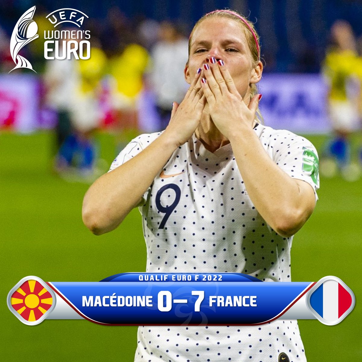 IF_Supporters's tweet photo. 𝐕𝐈𝐂𝐓𝐎𝐈𝐑𝐄 des #Bleues contre la Macédoine 🇲🇰 7-0❗️
⚽️ @ELS_9_FRANCE
⚽️ @ELS_9_FRANCE
⚽️ @MarieKatoto
⚽️ @MarieKatoto
⚽️ @MarionTorrent
⚽️ @Vivi_Asseyi
⚽️ #DeAlmeida
#MDNFRA #AllezLesBleues https://t.co/mXog0AvaLK
