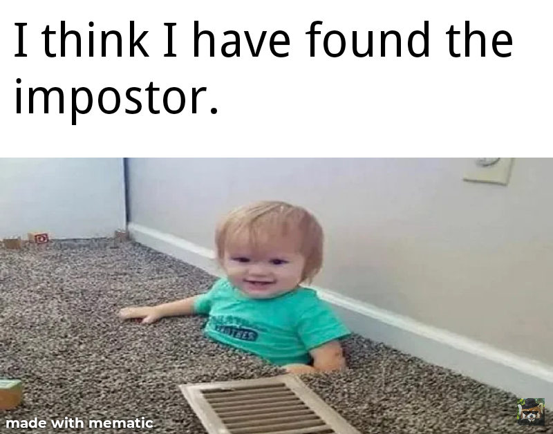 memescentrai's tweet photo. Indeed the impostor. https://t.co/pyvJuENTzV