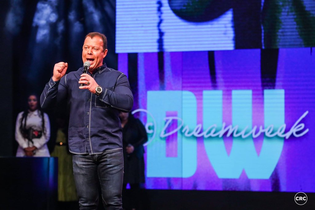 glennschroder's tweet photo. What a phenomenal opening to #DreamWeak2020 hosted by Ps @AtBoshoff 

“Most powerful people in the world, are those that are anointed!” 
Ps @nhclc 
We will RECOVER ALL &amp; see the greatest REVIVAL ever in Jesus Name!
#InviteYourWorld
#CRCIsThePlaceToBe https://t.co/xQk207MZeD