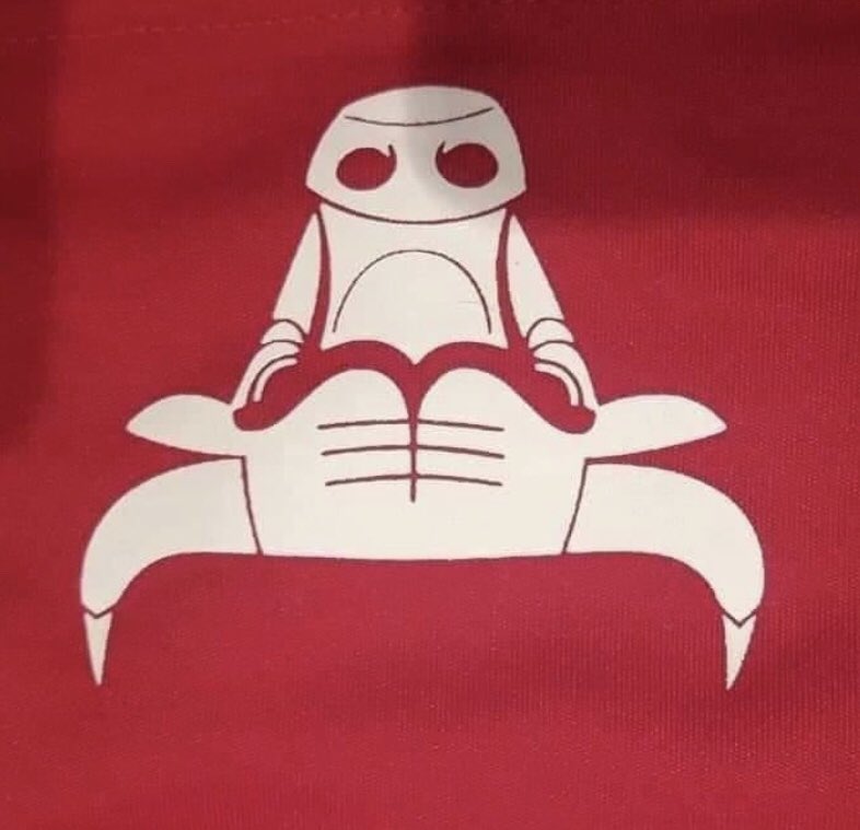 The Bulls logo being a robot reading a book when it's flipped upside down appears to be going viral again.THREAD: Some more hidden logo images...