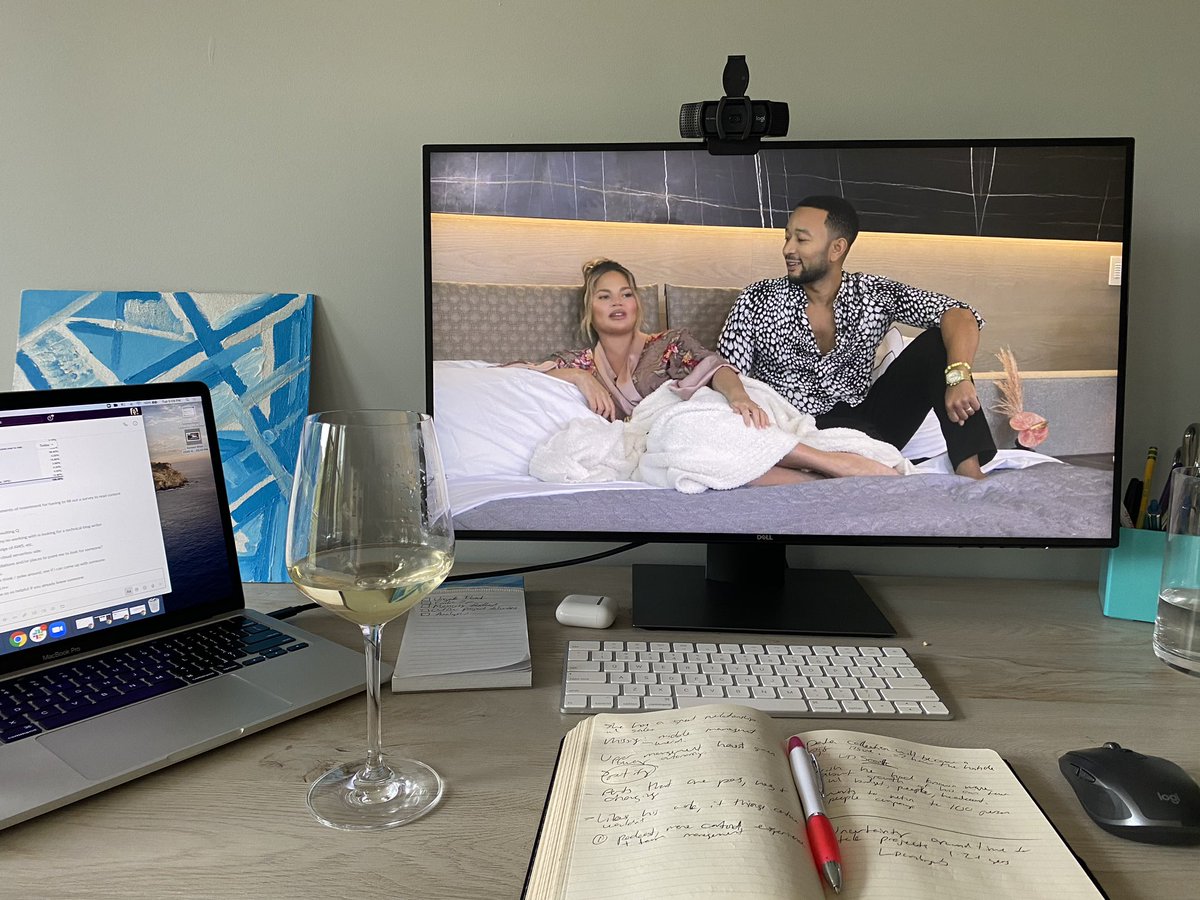 Definitely a different way to experience <a href="/INBOUND/">INBOUND</a> this year with my <a href="/HubSpot/">HubSpot</a> friends, but have to offer some serious kudos for making it as engaging as possible given the circumstances. This will be a case study one day. (Wine was my own personal touch.) #INBOUND2020