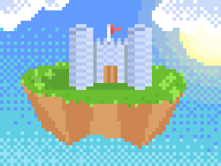 PeachPiePro's tweet photo. A #DreamHouse in the sky
@Pixel_Dailies
 #pixel_dailies #pixel #pixelart #aseprite https://t.co/YhL8YftuDM