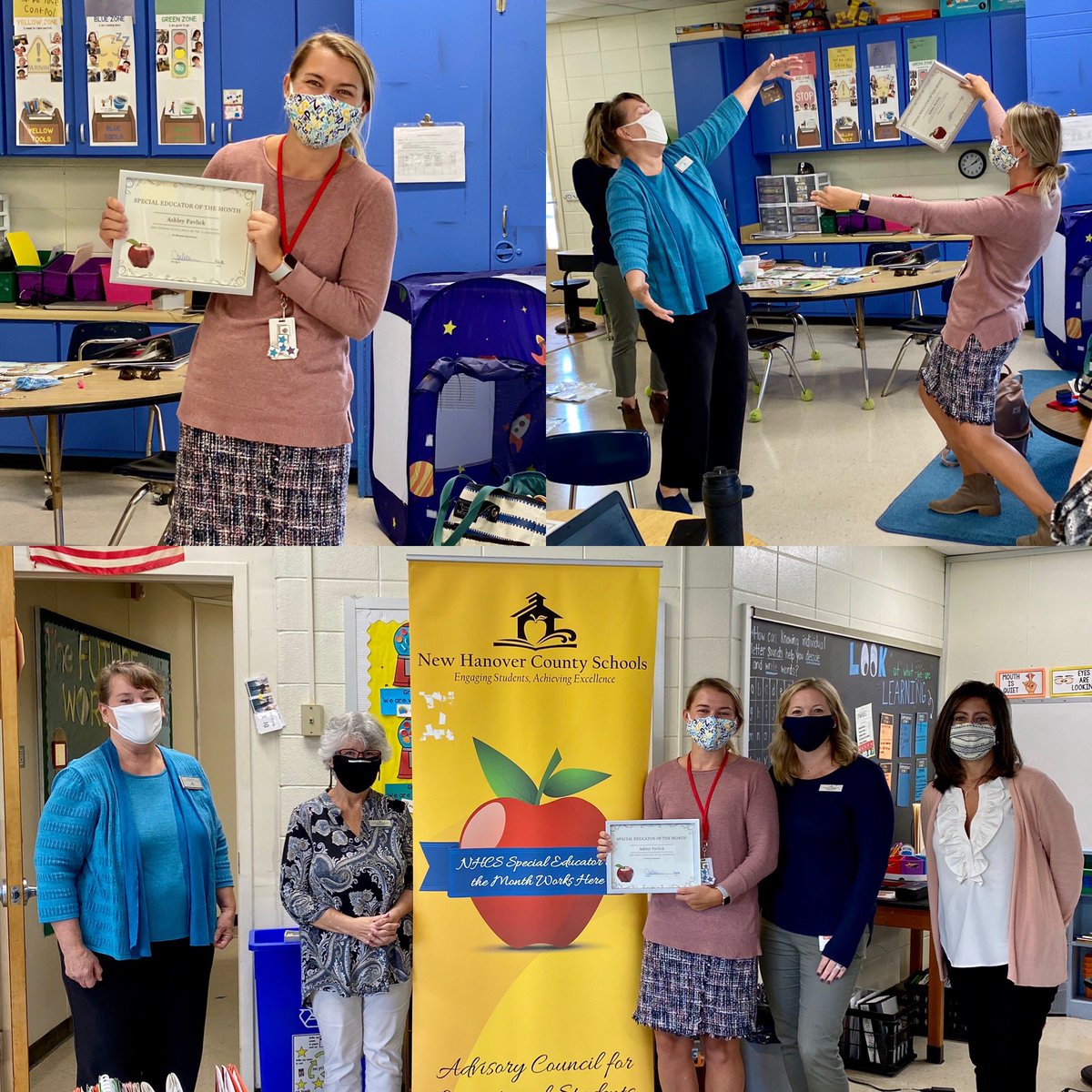 Congratulations Ms. Pavlick, <a href="/NewHanoverCoSch/">New Hanover County Schools</a> Special Education Teacher of the Month! Thank you for all you do for children! <a href="/smsmith97/">Seánna Smith</a> <a href="/amyconklin5/">Amy Oots</a>