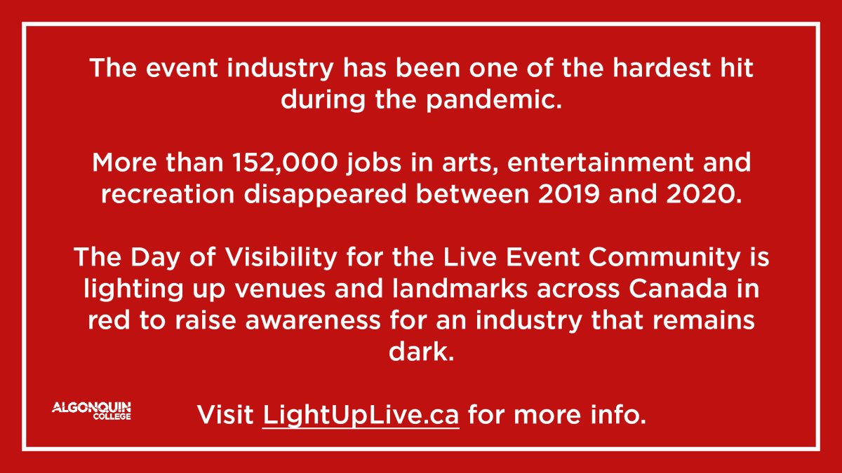 Algonquin College tweet media