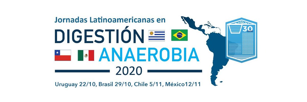 El 22 de octubre estaremos organizando la jornada Uruguaya de <a href="/JDaal2020/">Jornadas Latinoamericanas en Digestión Anaerobia</a>, junto a <a href="/LIibce/">Microbial Ecology Lab 🇺🇾🦉</a> y <a href="/UTECuy/">Universidad Tecnológica</a>