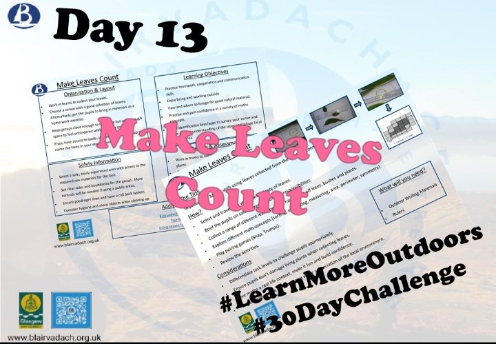 BlairvadachOEC's tweet photo. Great to see @AnderstonPS getting involved in #CountingWithSticks for their #30DayChallenge to #LearnMoreOutdoors
Who is ready for #MakeLeavesCount tomorrow... We are. 👍 https://t.co/nQbXmc8oap