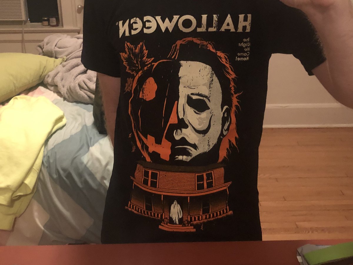 CeejSwan's tweet image. New Halloween shirt arrived today. Thanks #TerrorThreads!