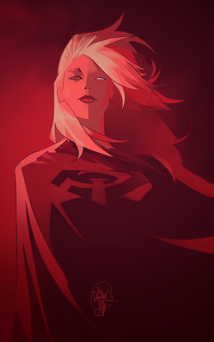 Supergirl: Red Daughter of Krypton by @OttoSchmidt72 #Supergirl