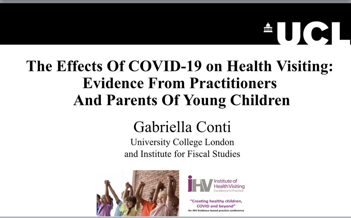 Looking forward to present the latest findings of my research on #COVID19 and #healthvisiting with @abi_dow at the @iHealthVisiting conference tomorrow morning #iHVEvidence2020 @IoeResearch @EconUCL