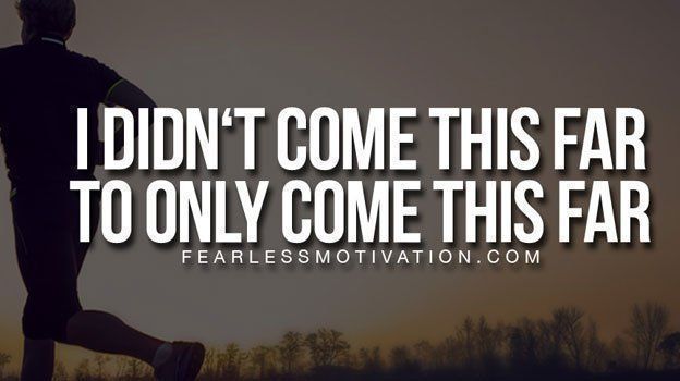 fearlessmotivat's tweet photo. I didn't come this far to ONLY come this far! There's always another level and i will always push myself to find it! https://t.co/GlcUmqFlFs