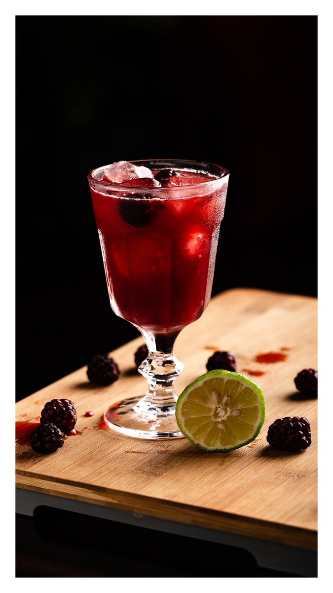 BabaPima_'s tweet photo. BLACK WIDOW

[1 part Lemon juice, 8 Blackberries, 1 part Simple Syrup, 3 parts B.Berry Juice, 2.5 parts Vodka]

Muddle berries with lemon juice and simple syrup. 
Add juice, vodka and ice.
Shake and pour into glass

Garnish with skewered berries. https://t.co/zonDwe0rNC