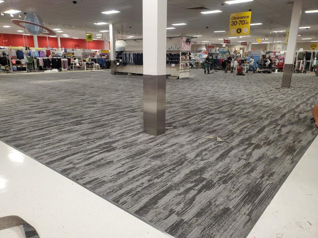 Day 1 of our Carpet Refresh!! #ExcitedETL #LTownThings Thank you to <a href="/petem396/">Pete Mackrodt</a> for Capturing this Awesome Update!