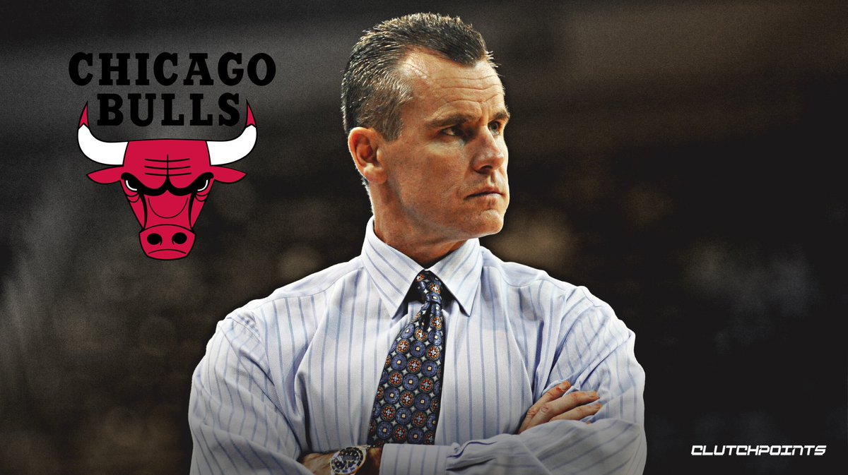 ClutchPoints's tweet photo. The Chicago Bulls are hiring Billy Donovan as their new head coach.

Donovan coached the last five years with the OKC Thunder, accumulating a 243-157 record. https://t.co/mHJUQGZOTJ