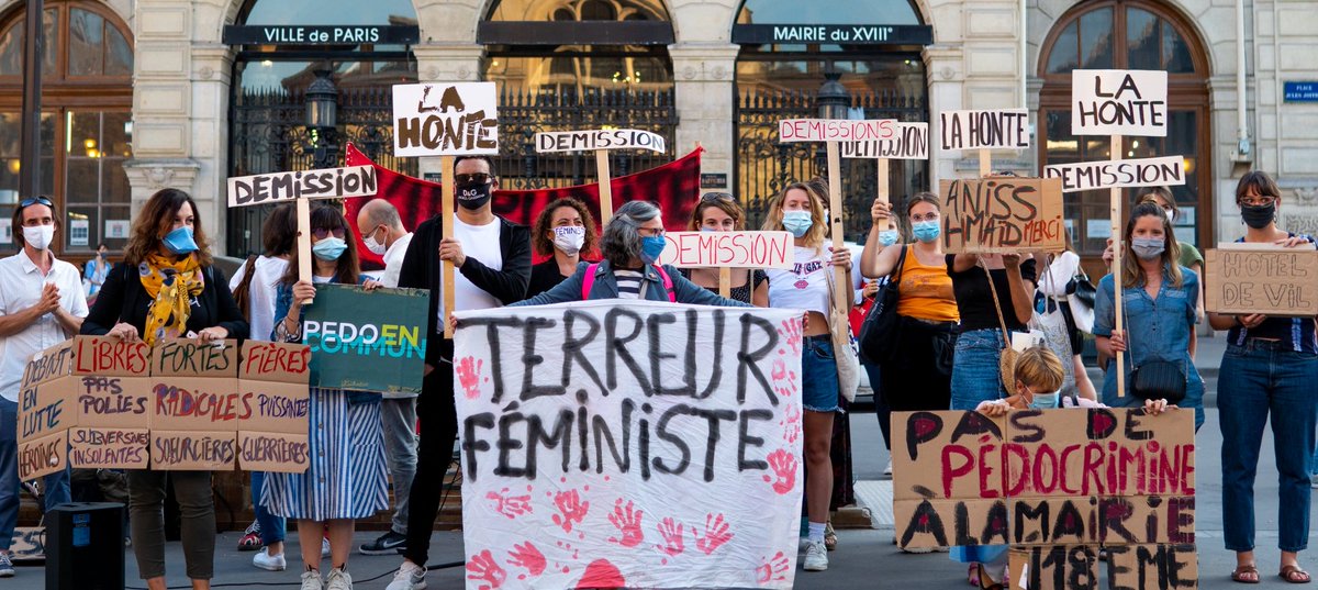 Nous continuons d'exiger la démission de Christophe Girard et Pierre Aidenbaum de tous leurs mandats à la Mairie de Paris.Et de plaider activement pour la création enfin effective d'un Centre d'Archives Lgbtqi+ à Paris.Collectif : Les Grenades.