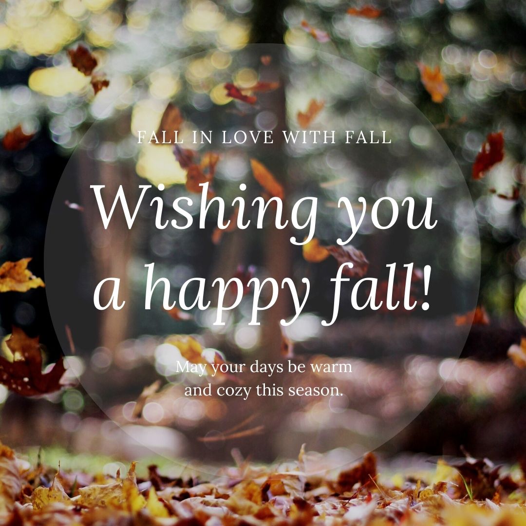 Cold outside, warm inside...FALL