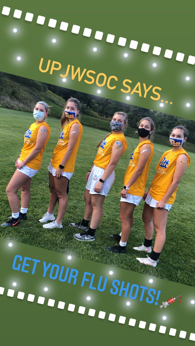 <a href="/upjwsoc/">UPJ Women's Soccer</a> says... get your flu shots!! 💉💉💉