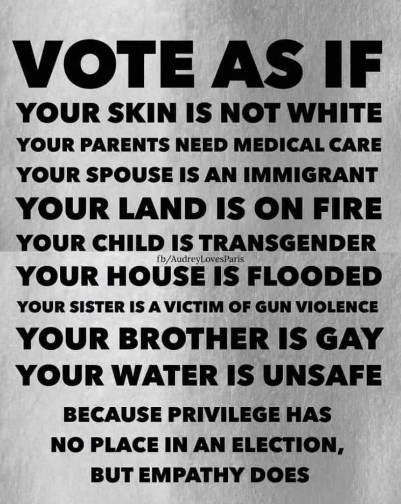 _kmbooks_'s tweet photo. Today is National Voter Registration Day. If you haven’t yet, register. https://t.co/QbMjQjLq4C