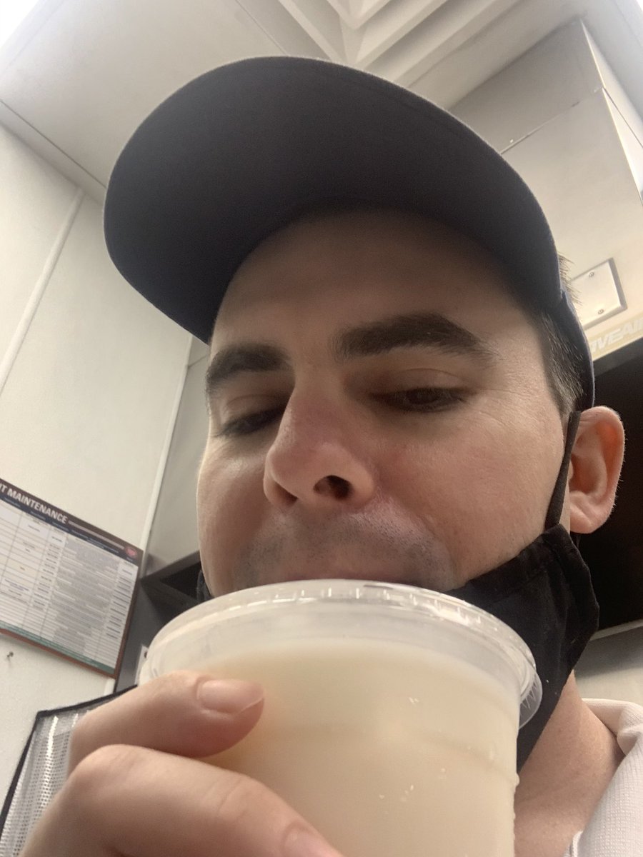 i am once again drinking horchata