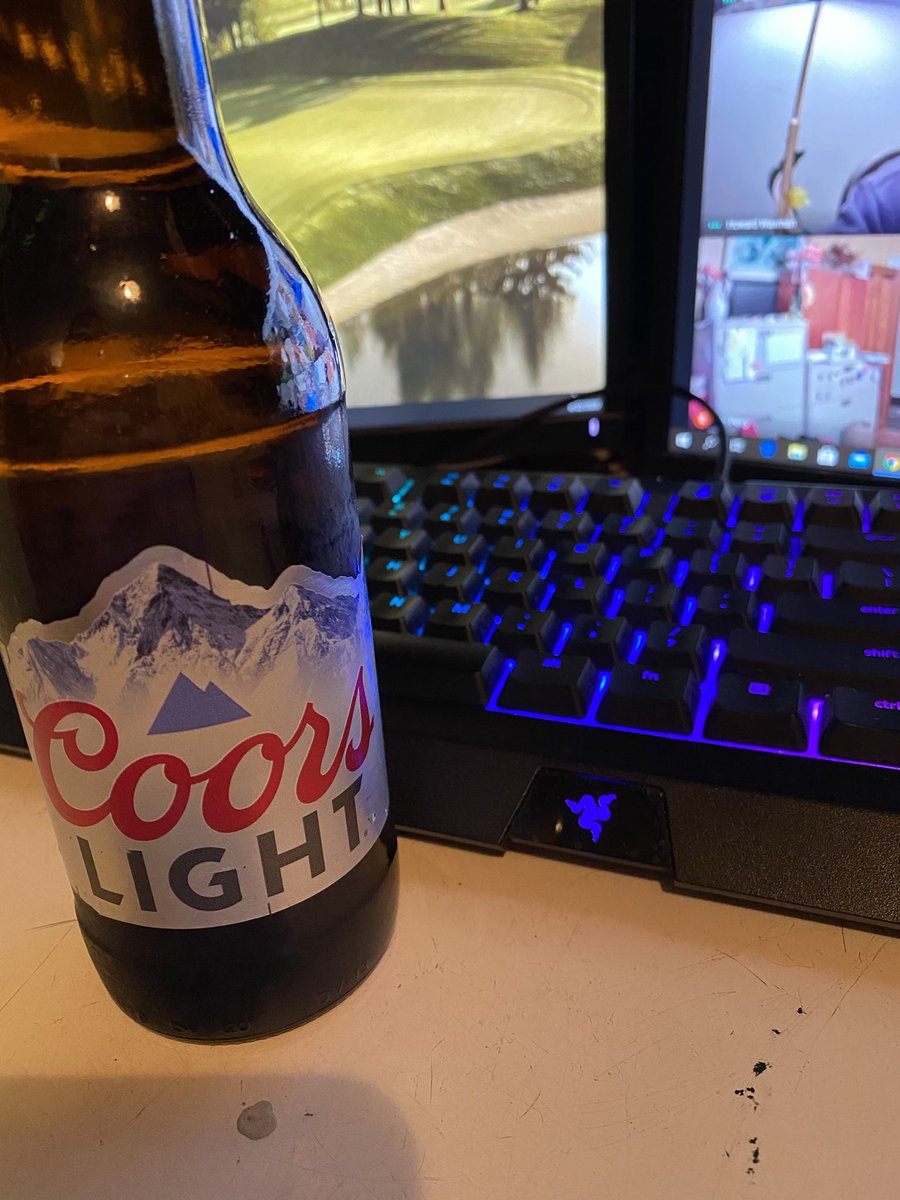 kyletripp77's tweet photo. @CoorsLight: the official beer of zoom meetings. Sounds like a good slogan to me. https://t.co/WlmM4HXhOH