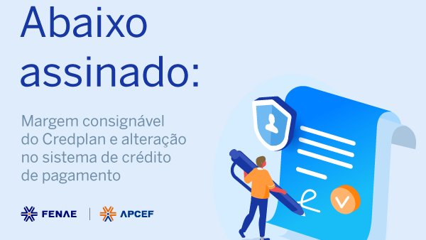 fenaefederacao's tweet photo. 🗣️💱Aposentados e pensionistas da #Funcef reivindicam a volta da margem consignável do #Credplan e alteração no sistema de crédito de pagamento. Leia mais: https://t.co/4JMGm9rBj0
#Fenae #Apcef #ACaixaÉTodaSua https://t.co/k54FKL3Aot