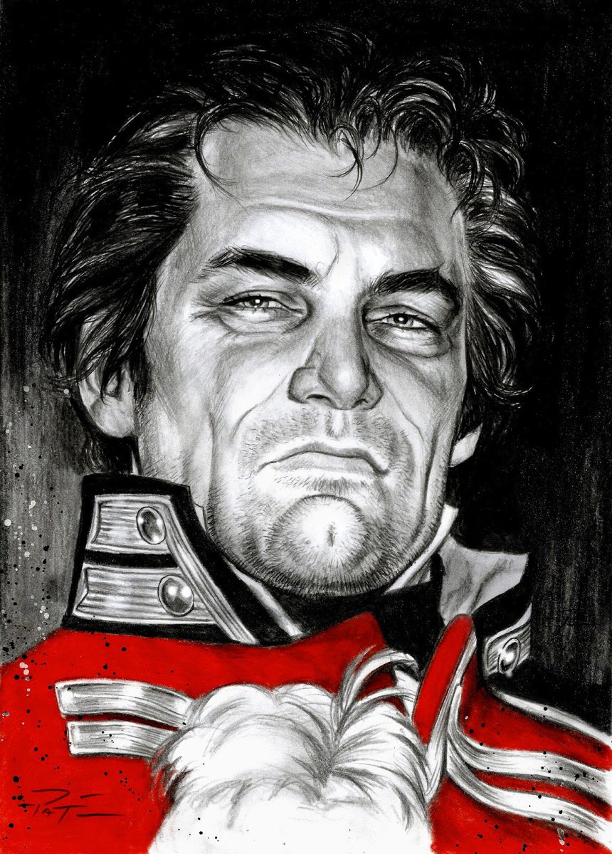 ArchiveDalton's tweet photo. After an extra week away from Twitter, here's our latest #FeaturedFanArt, this fantastic work by @Patart006 depicting Timothy as the lead in A Touch of the Poet, which he played in the 1988 London production of the Eugene O'Neill play.
https://t.co/E6MCDZz2SZ https://t.co/U8QjE9bLkS