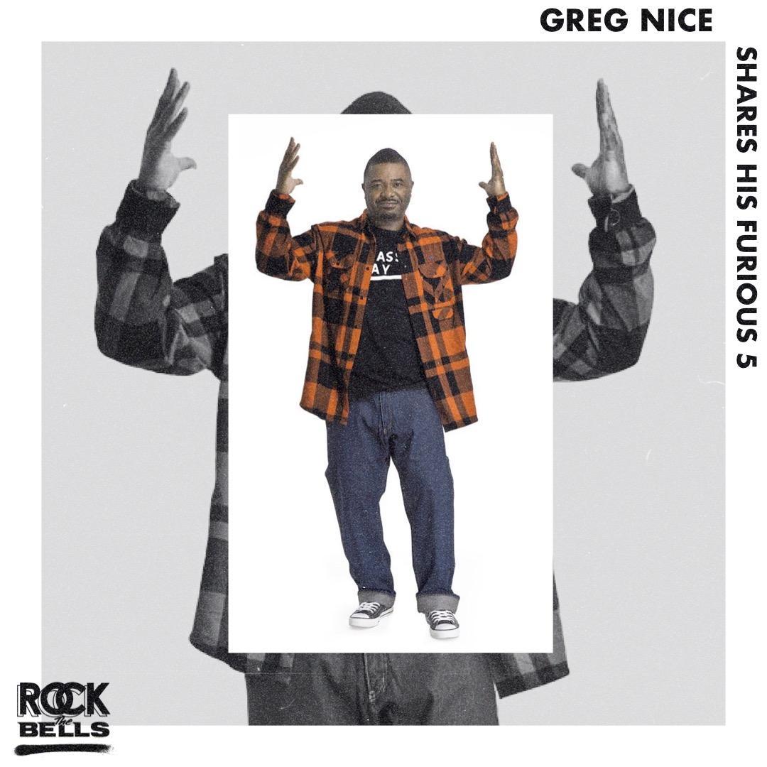 Nothing but hits.🔥@darealgregnice shared 5 of his top Hip-Hop tracks. His #FuriousFive list includes some of the realest from @SnoopDogg to @llcoolj ⁠ #RockTheBells Radio on SiriusXM CH43