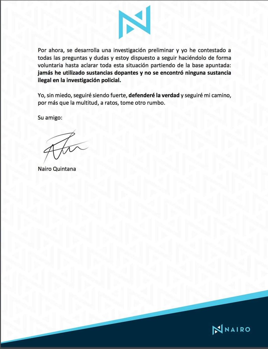 ElindependienCo's tweet photo. #Deporte| 🌐 #NairoQuintana #Ciclismo | El ciclista orgullo Boyacense @NairoQuinCo emite comunicado acerca de las investigaciones de un posible dopaje dentro de su equipo Arkea

Todo nuestro apoyo para el mayor orgullo Boyacense, ¿usted que opina? https://t.co/yNf6mmgsSC
