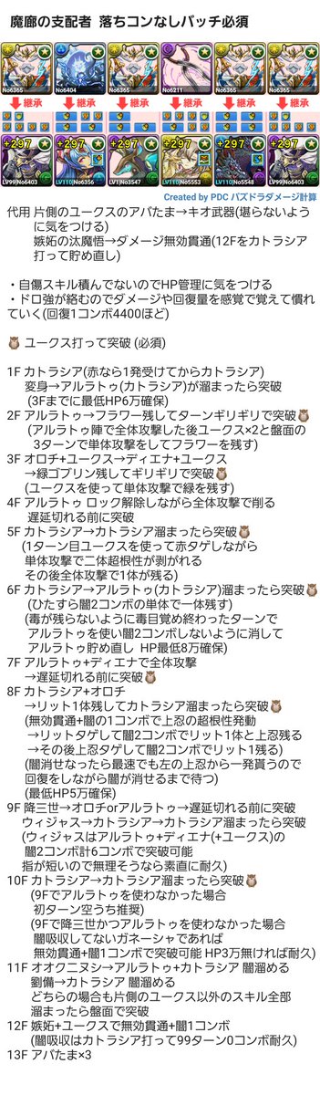 の 者 無効 魔 パ 狼 支配 【パズドラ】無効パの作り方と計算方法