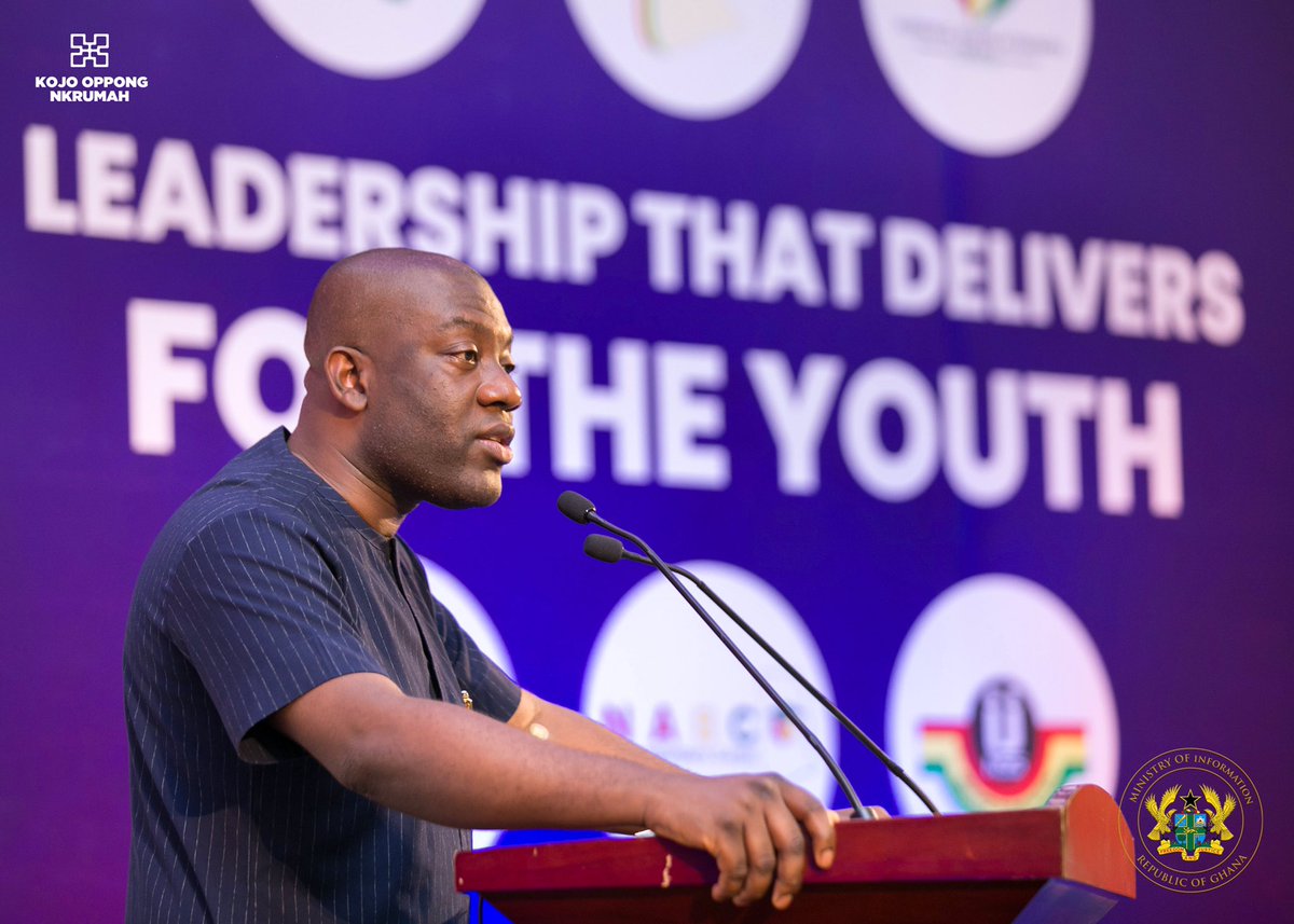 konkrumah's tweet photo. The youth remains at the core of President Akufo-Addo's policies and clearly from the presentations of the CEOs of the various units, it's an undeniable fact that the current administration has done a lot to address challenges confronting the youth of the country. https://t.co/H9kcqKRGvv