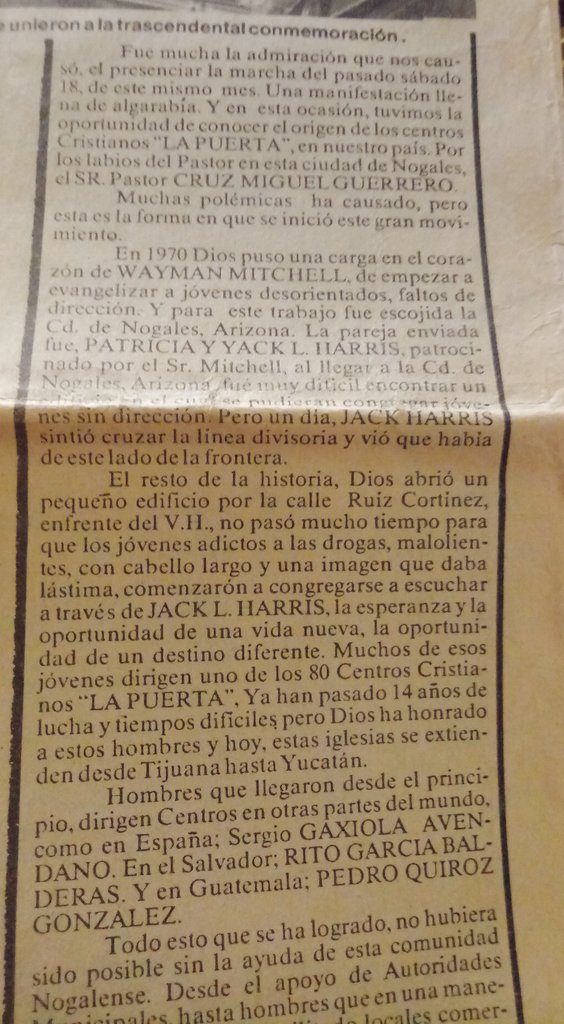 Anaruth08P's tweet photo. Esto es parte del discipulado del Pastor Wayman Mitchell en junio de 1988. https://t.co/HjFiCMw588
