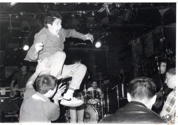 Frontline were one of the most exciting bands of the New York punk explosion and kids like young Adam Horovitz (pictured) idolized both the band and Geeby. Horovitz’s band, The Young & The Useless, and another called Beastie Boys were once excited to share a bill with Frontline.