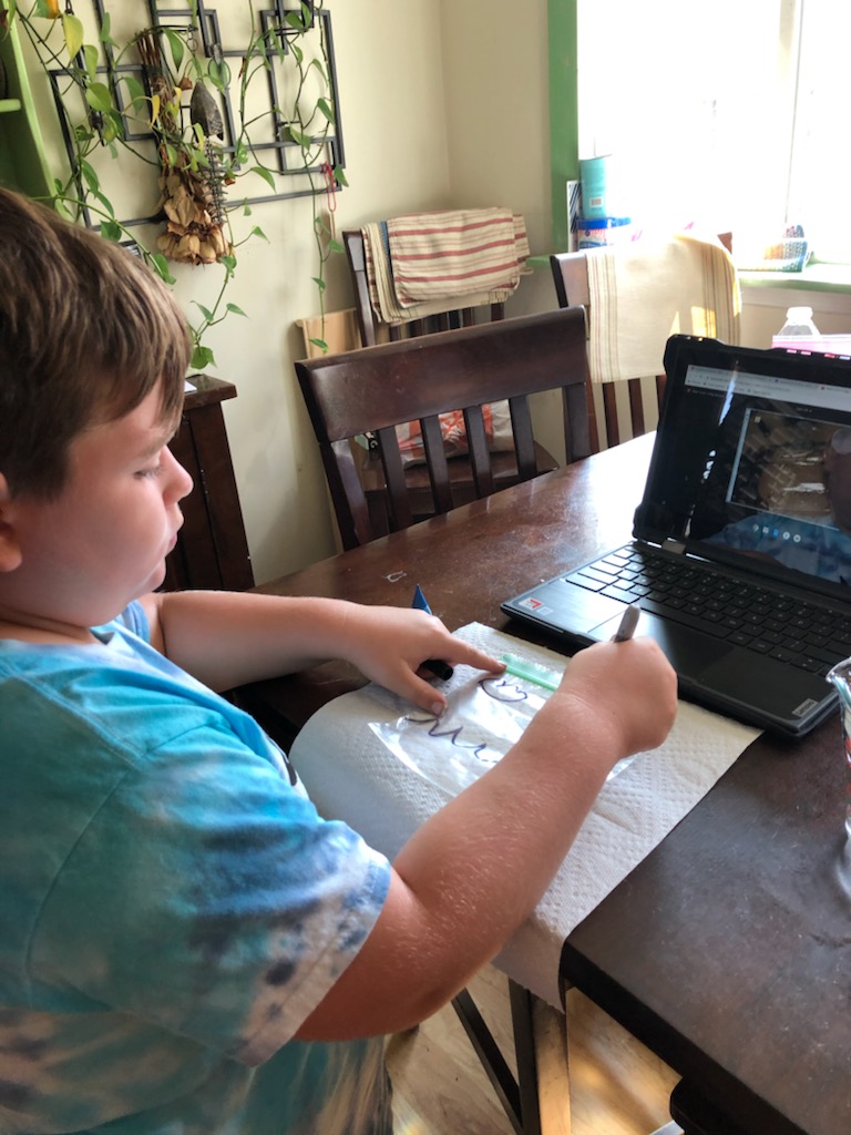 Students in Mrs. Birdsong's 3rd grade class are learning about the water cycle using <a href="/HCS_ScienceDept/">HCSScienceDepartment</a> virtual plans!  They are so excited to make their own! <a href="/HamptonCSchools/">Hampton City Schools</a> thank you for such engaging experiences. #barronvillage #WeGotThis #learnathome