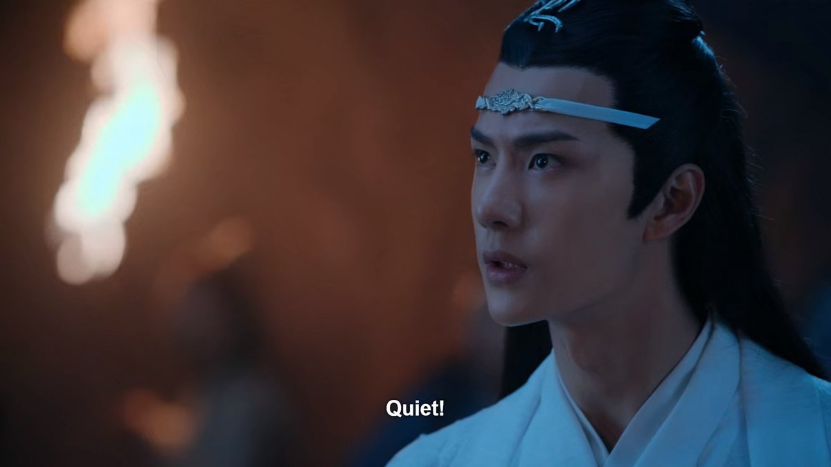 Lan Wangji is the only person who has seen Jurassic Park and knows the rules when it comes to fighting...um, giant cave turtles and this is why we stan