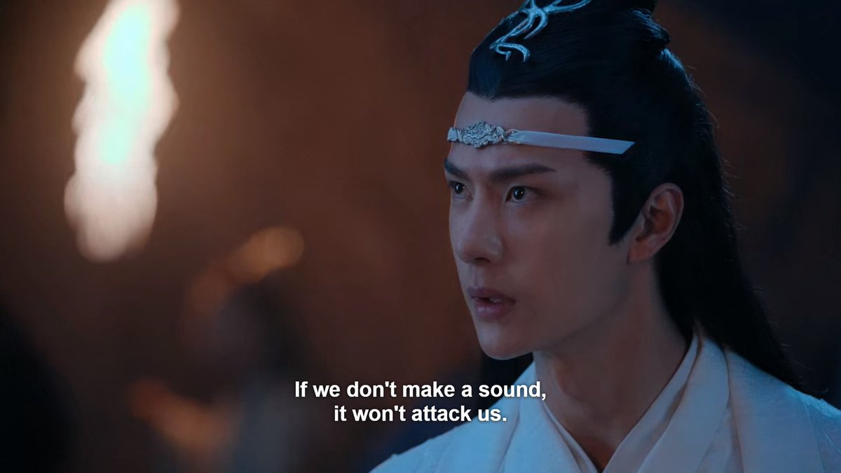 Lan Wangji is the only person who has seen Jurassic Park and knows the rules when it comes to fighting...um, giant cave turtles and this is why we stan