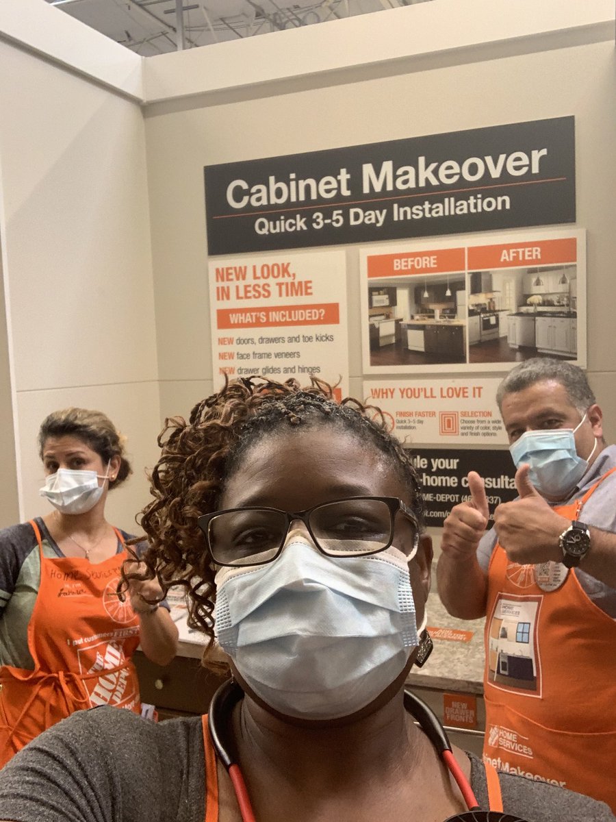 thdseadawn's tweet photo. Amir Sarofiem, Fatima Naqinia and I (Seadawn Thomas) role playing at  Store #657! Fatima is stoked! https://t.co/GzDSwqNWP6