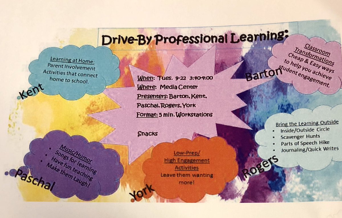 Covid hasn’t stopped DES teachers from learning from each other! It just looks a little different! 😷#ReachingGreatnessTogether