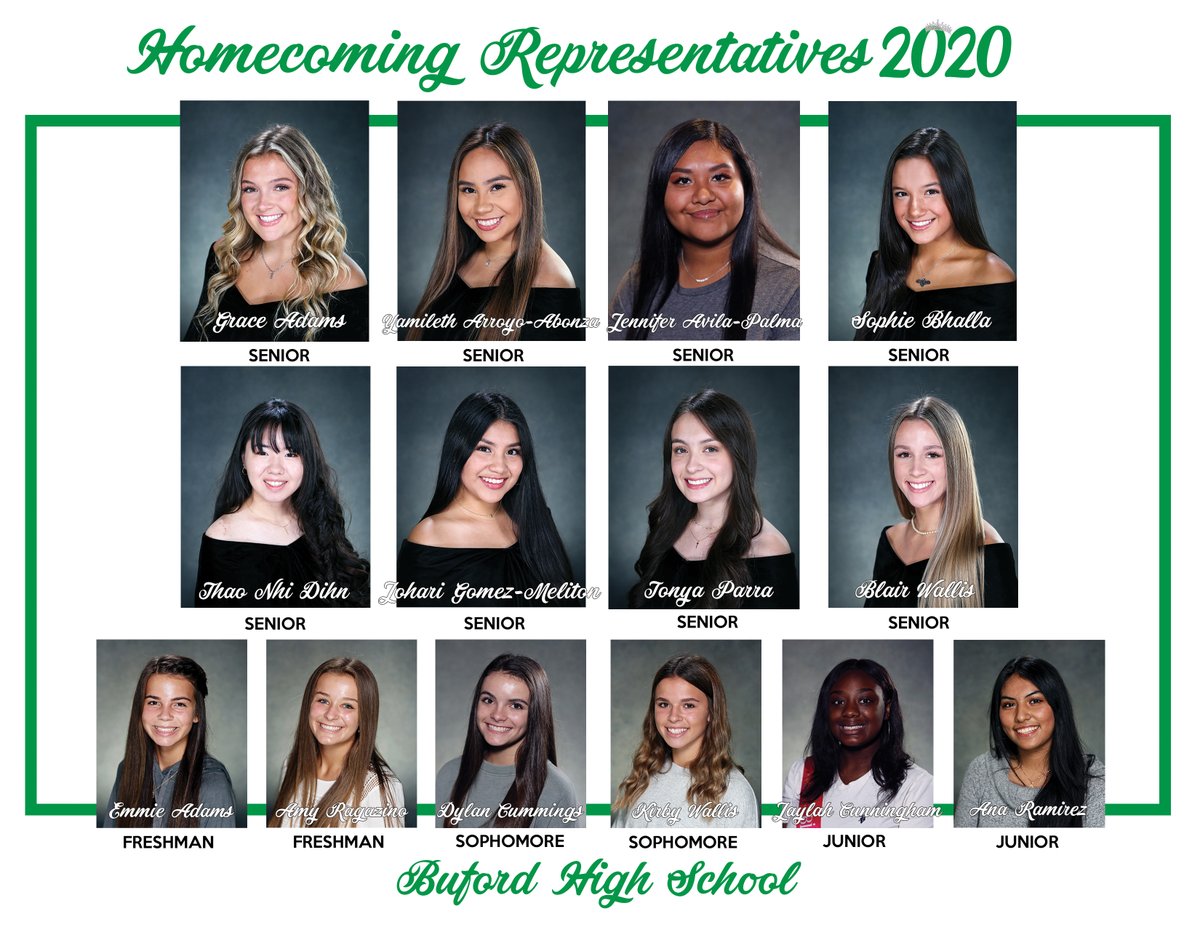 Congratulations to our 2020 Homecoming Representatives! #AAAexcellence