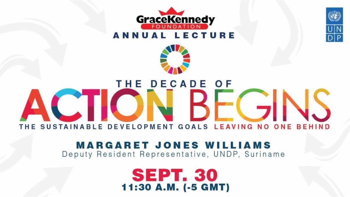 You are invited to attend the GraceKennedy Foundation's 2020 Annual Lecture. Please note that you are required to register for the webinar in order to watch it via Zoom. 
Click here to register:
zoom.us/webinar/regist…