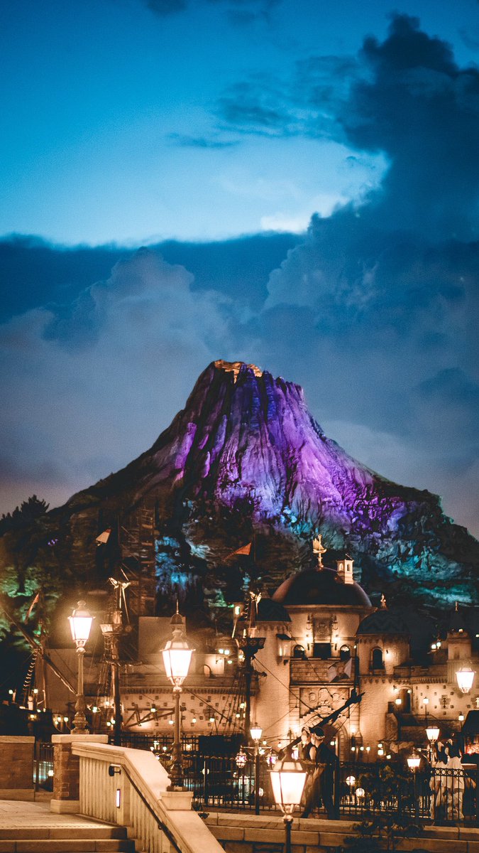 おたふく 縦画壁紙サイズでお届けする 東京ディズニーシーの風景 是非タップしてみて下さい