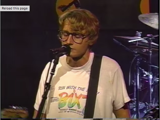 might start a thread of classic 120 Minutes fits, like matt tablott from hum in jean shorts and huge glasses